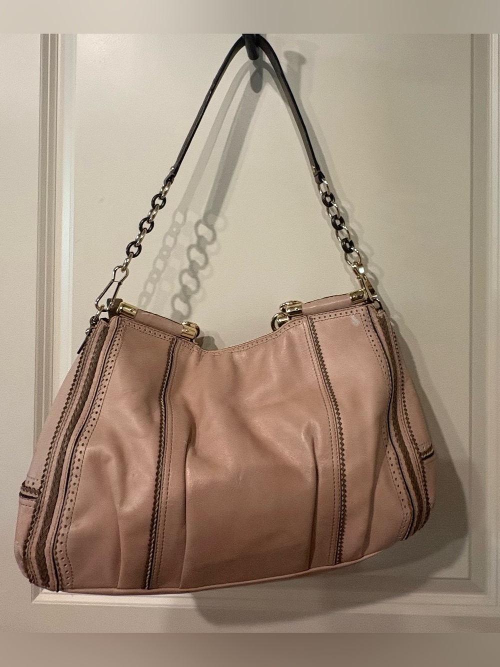 Coach Madison Pinnacle Carrie Satchel - Picture 7 of 12